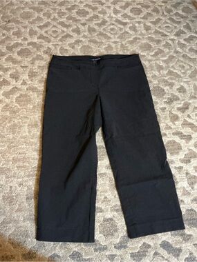 Zac & Rachel Black Wide-Leg Trousers